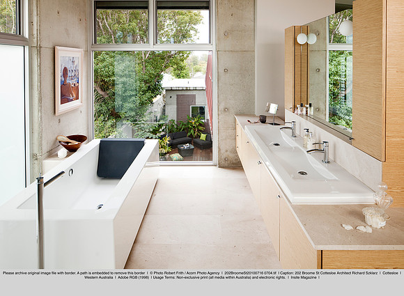 202 Broome St CottesloeArchitect Richard Szklarz