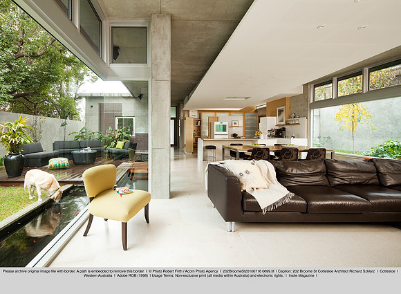 202 Broome St CottesloeArchitect Richard Szklarz